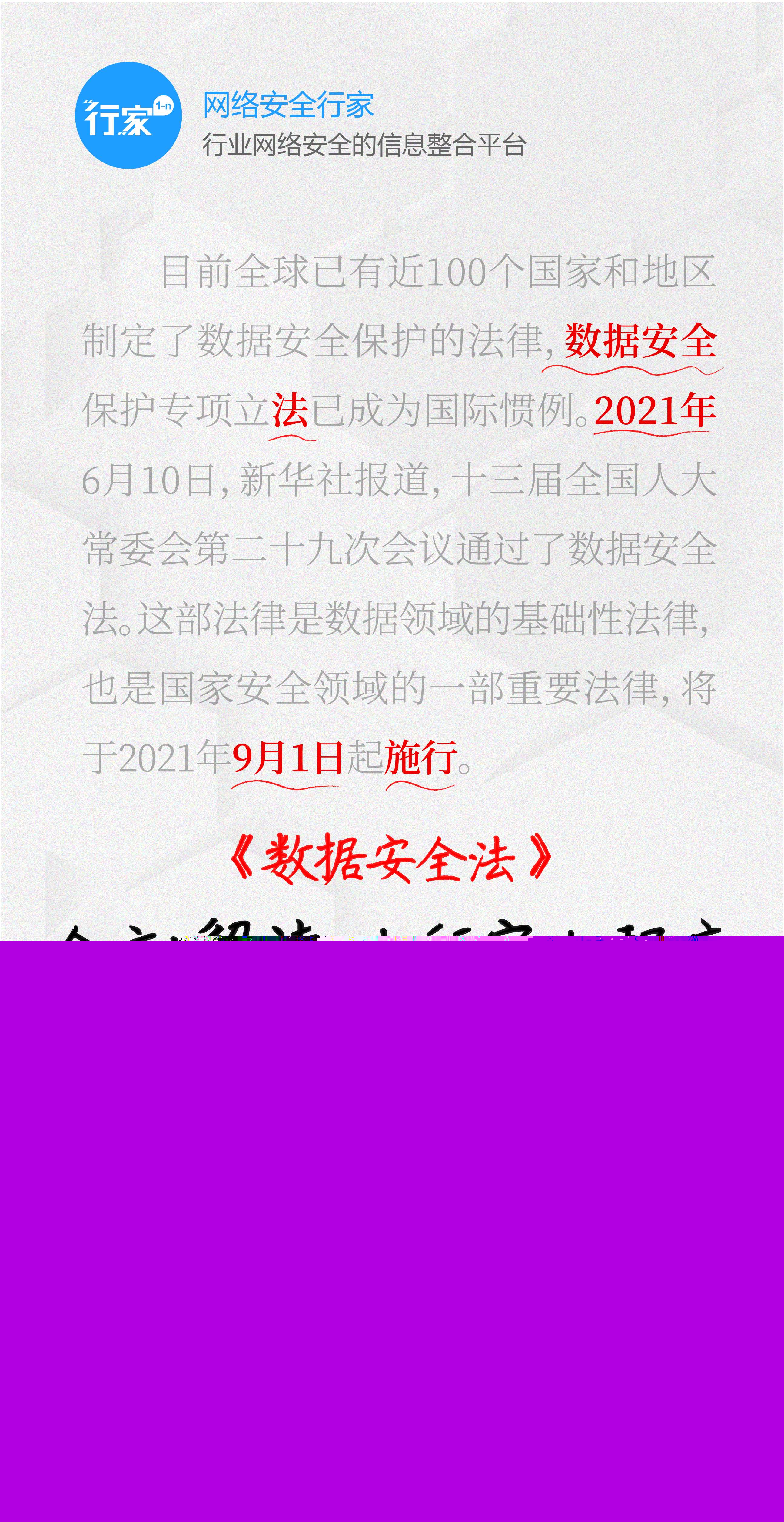 數(shù)據(jù)安全法